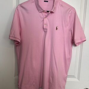 Ralph Lauren Men's Polo in Soft Pink